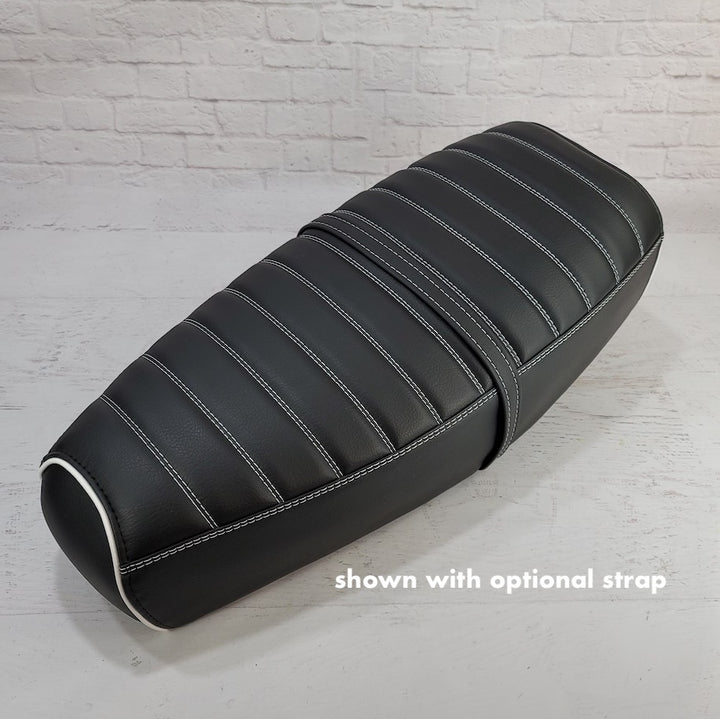 Genuine Stella Seat Cover - Tuck and Roll with Piping - Handmade