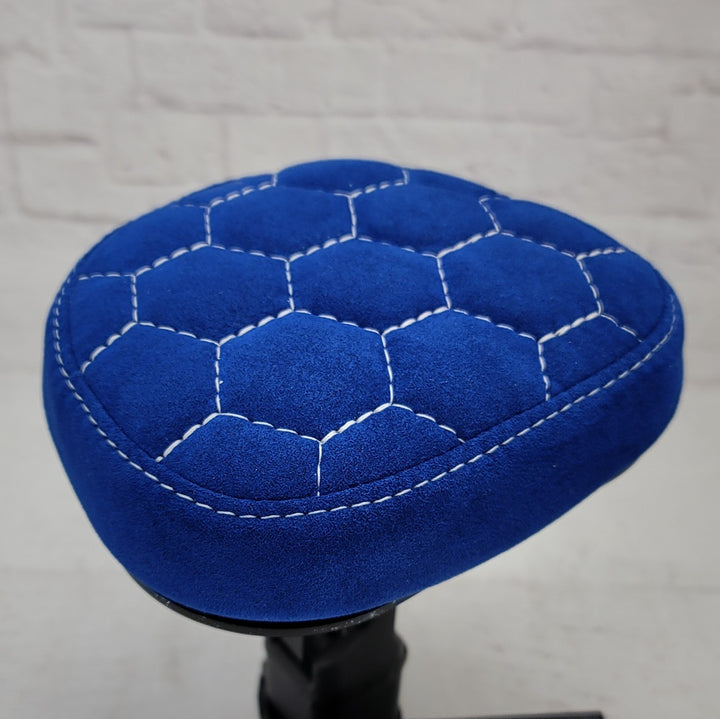 Honda Motocompacto Alcantara® Suede Hexagon Honeycomb Seat Cover Handmade