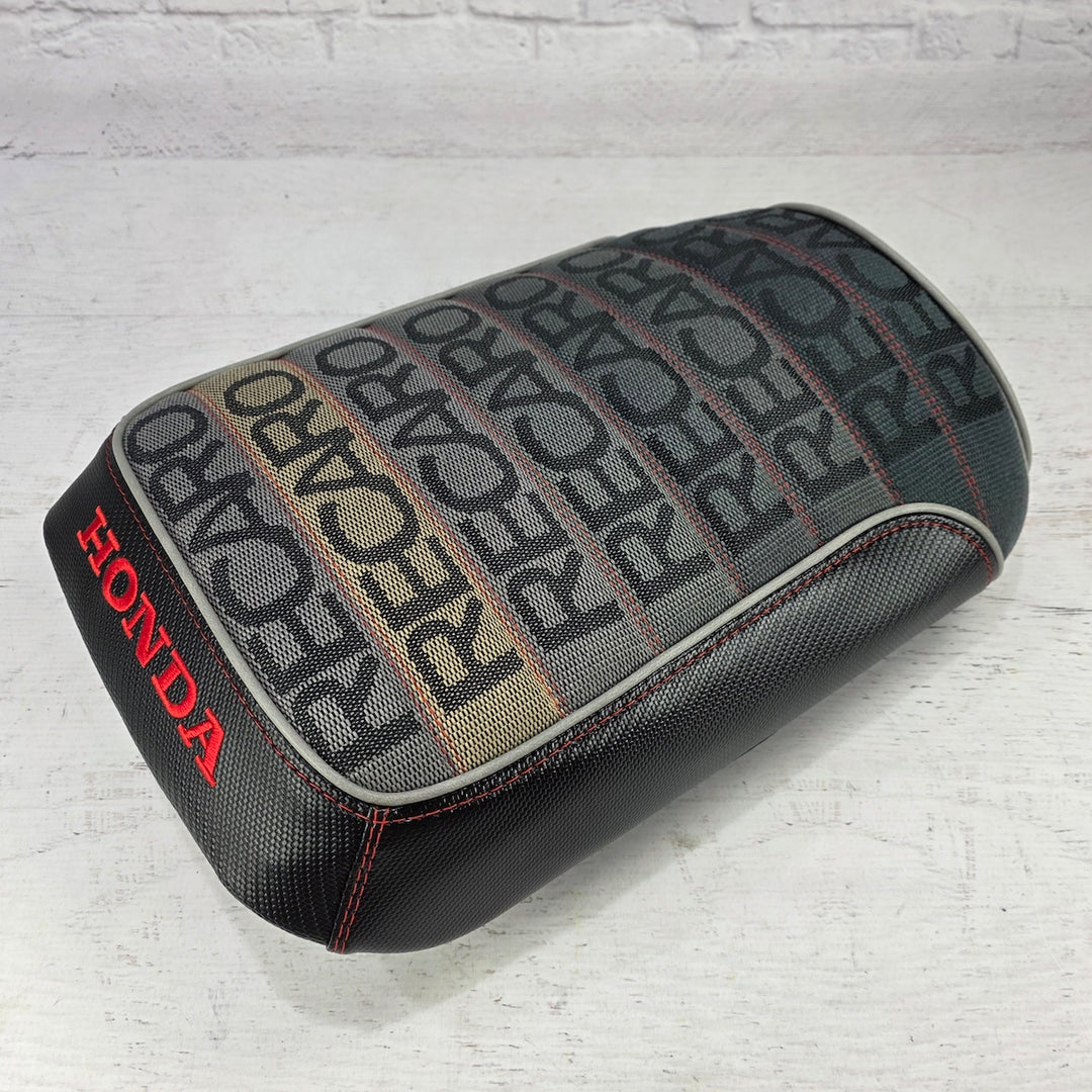 READY TO SHIP! Honda Ruckus RECARO Gradient Seat Cover with Piping and logo