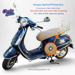 Vespa Songbirds Seat Cover - Sprint · Primavera · LX · ET