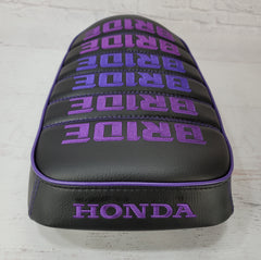 Honda Ruckus Purple Bride Zoomer Seat Cover