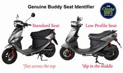 Genuine Buddy Tuck and Roll Padded Whiskey Brown Seat Cover