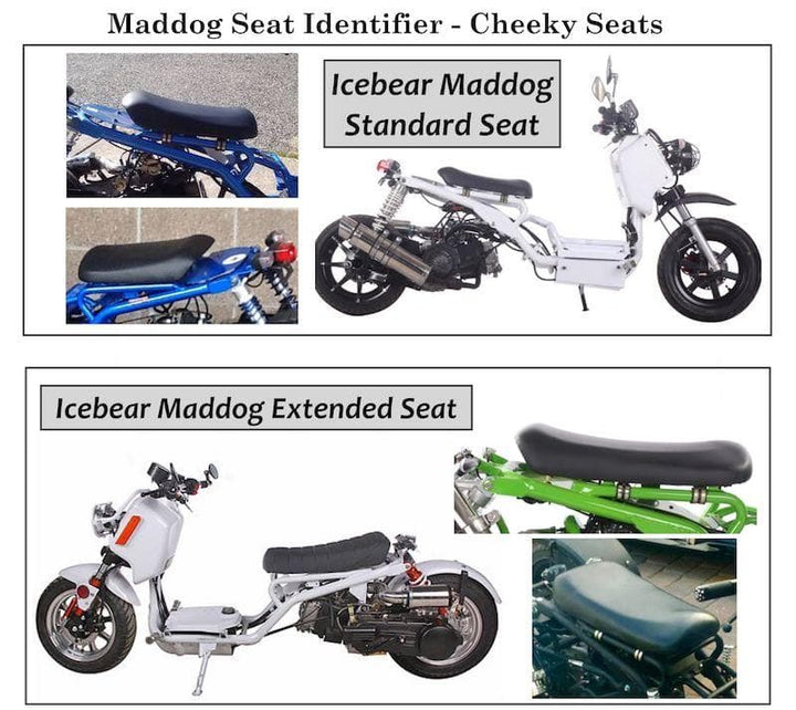 Maddog Chuckus Seat Cover Black Faux Croc, Waterproof